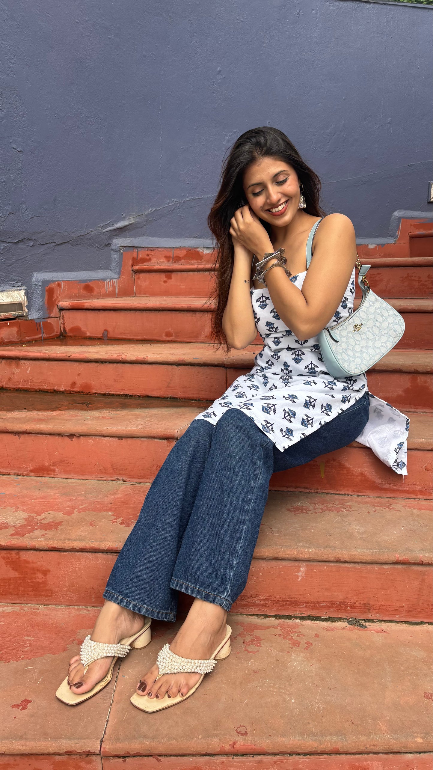 Long Tie-Up Kurti