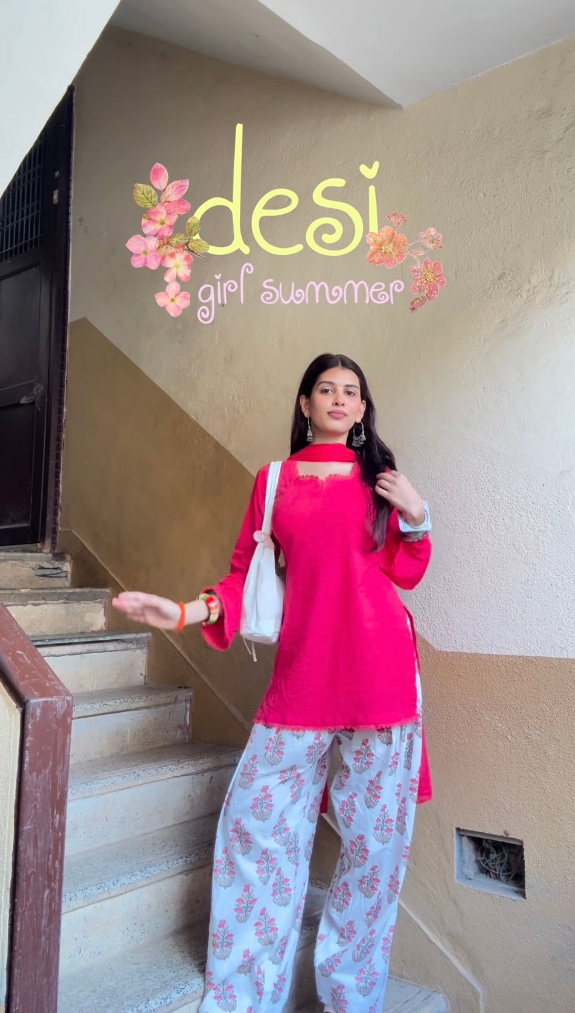 Chahat Red farshi set