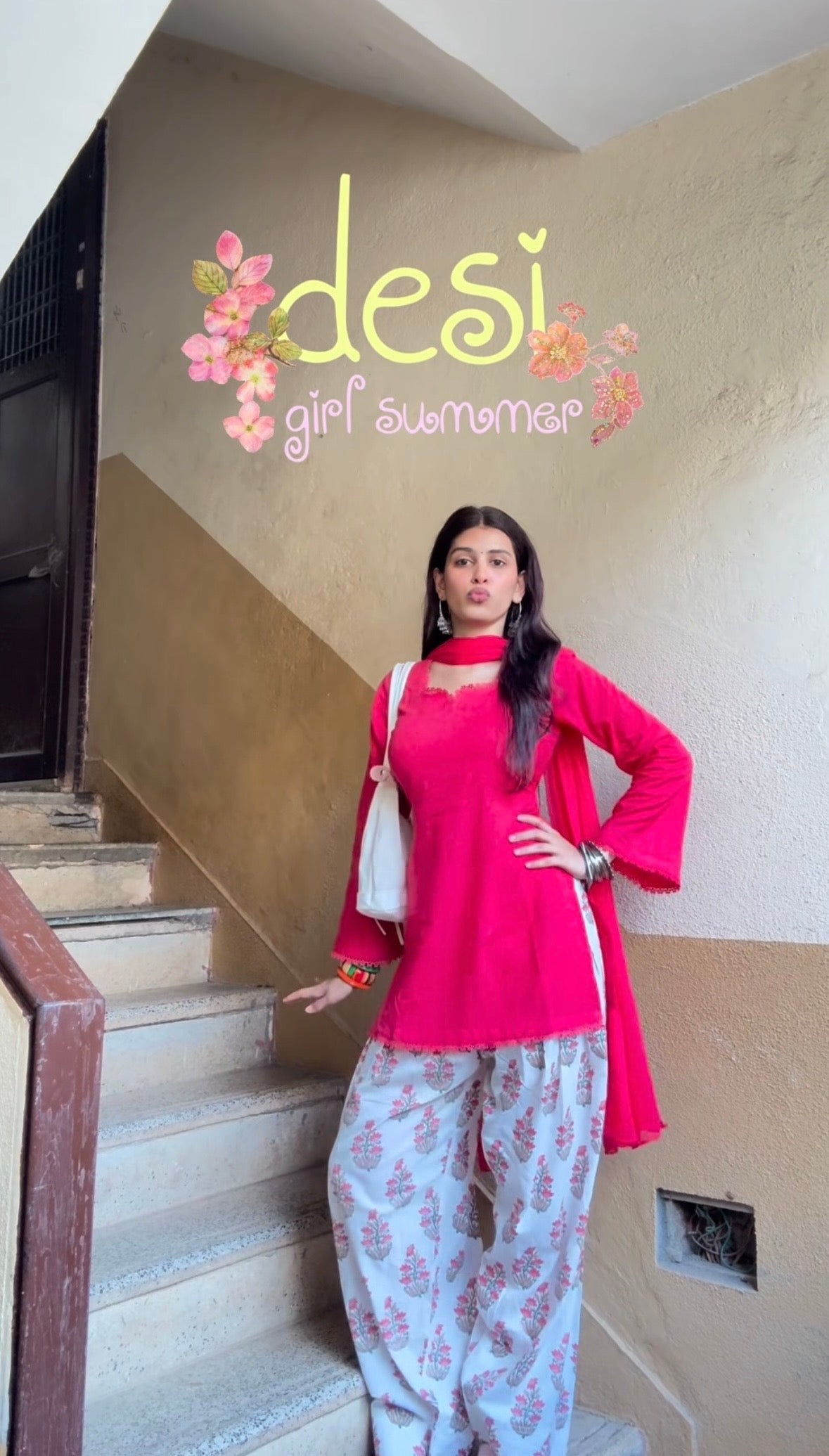Chahat Red farshi set
