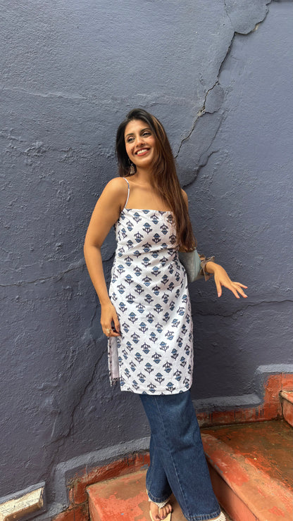 Long Tie-Up Kurti