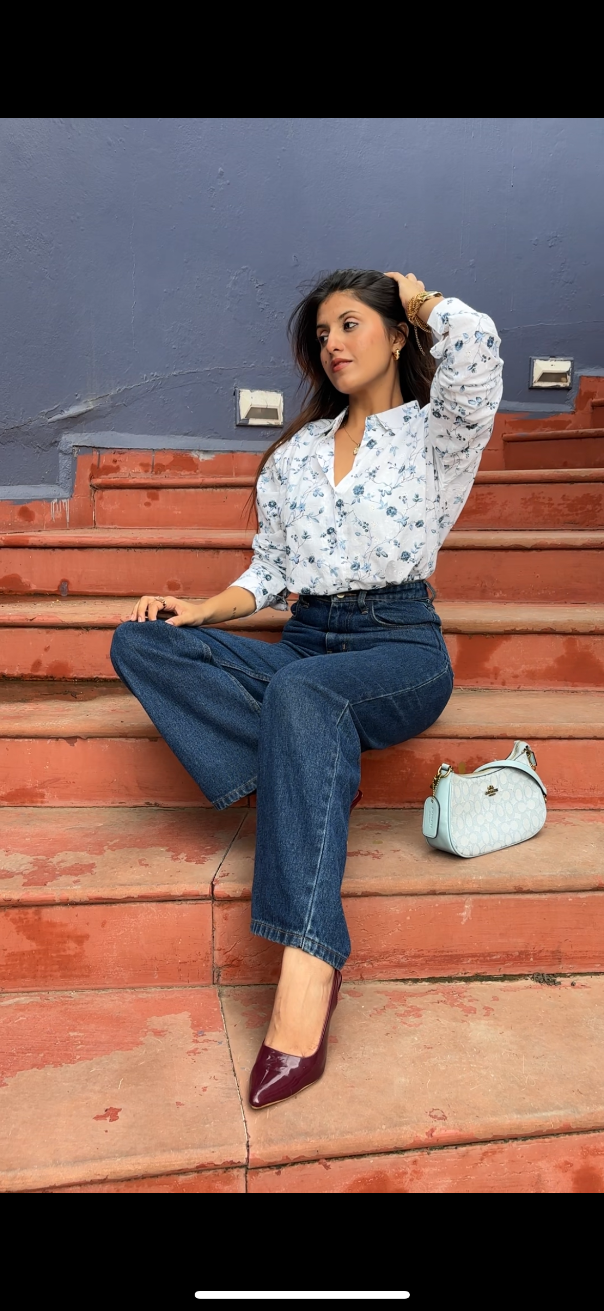 White Embroidered Shirt